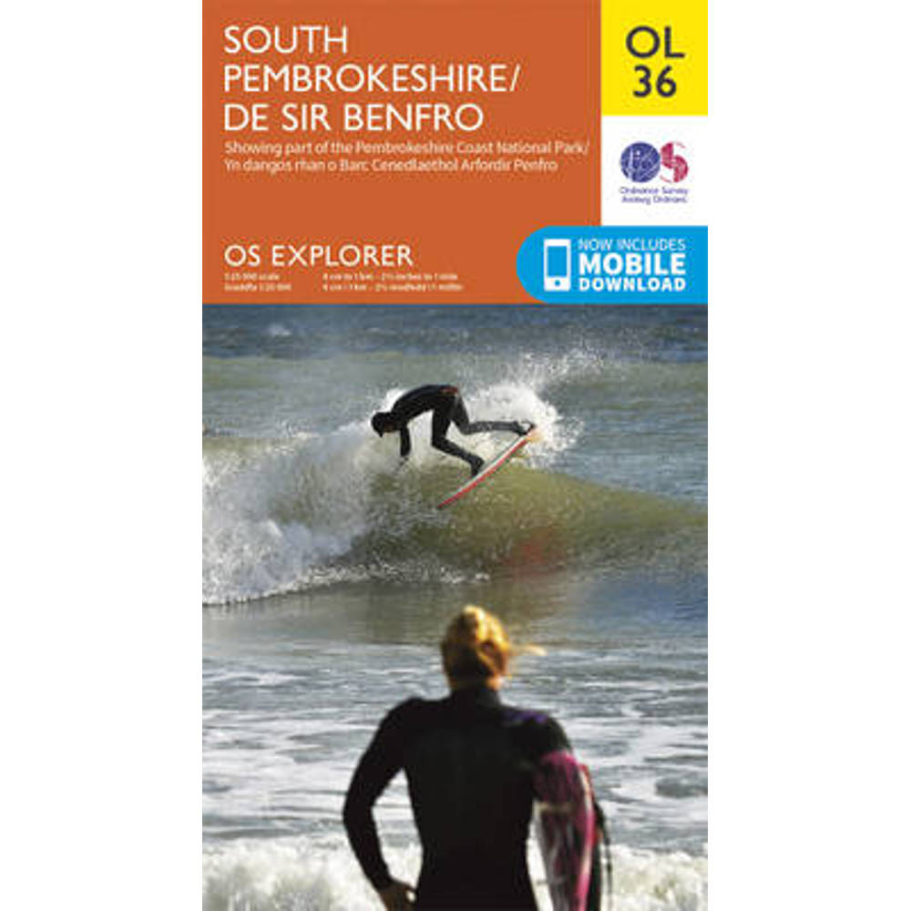 South Pembrokeshire / De Sir Benfro - Ordnance Survey